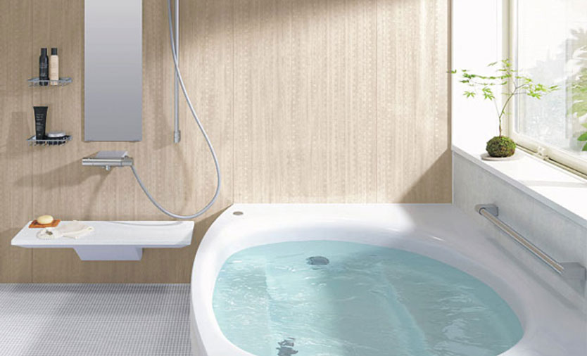 大型ワイド浴槽