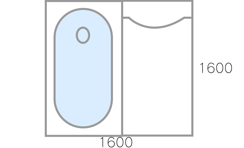 1616サイズ（1坪タイプ）