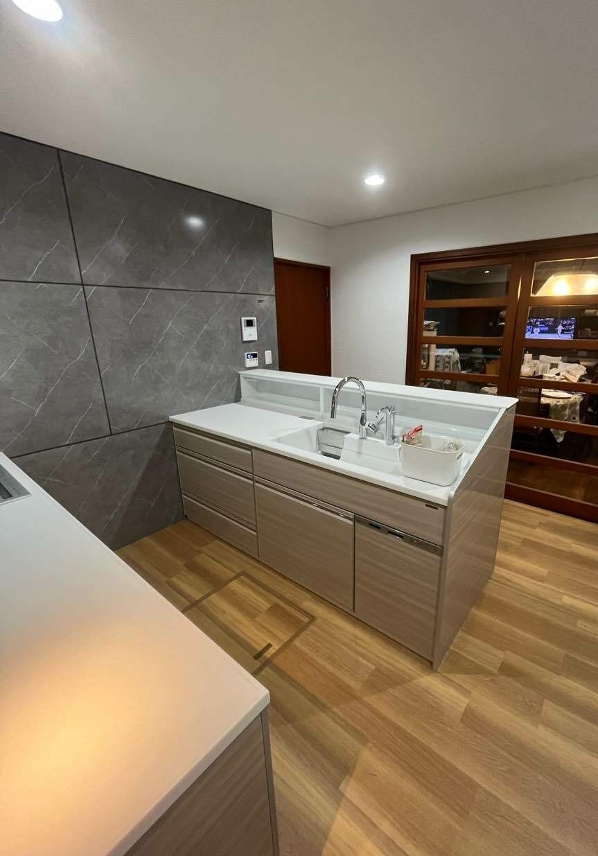 生活導線が向上し収納力スペースがフル活用出来るキッチン | 藤沢市周辺エリアのリフォーム（キッチン、浴槽、トイレ、外壁塗装等）｜ 株式会社内藤商事